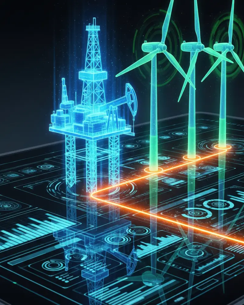 Digital twin model of a wellbore showing real-time downhole electronics data Digital twin model of a wellbore showing real-time downhole electronics data
